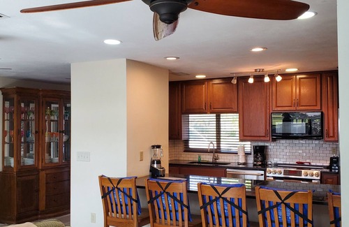 Pelican House | 4 Bedroom 3 bath Canal, South facing Pool home,