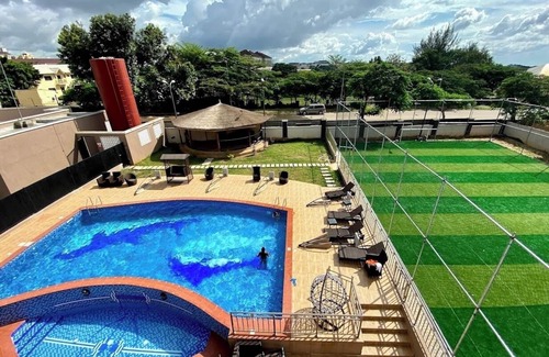 Utako House | 4 BEDROOM DUPLEX WITH POOL, GYM, WIFI, 24 Hrs LIT IN A SECURED ESTATE UtakoAbuja