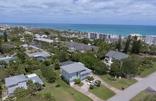 Central Beach House | 4 BR, 3 BA pool home - 100 yards from the beach!