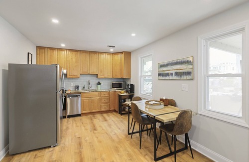 Wall Cottage | 4 houses from the beach! Belmar Rear West Cottage