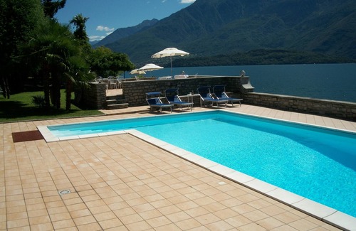 Domaso Apartment | 4-room apartment with pool, terrace, sunbathing area and lake access