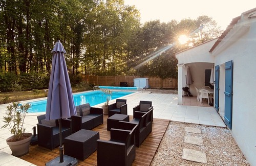 Jard-sur-Mer Villa | 4* VILLA/HEATED POOL/NEAR PINE FOREST AND BEACHES/JARD SUR MER