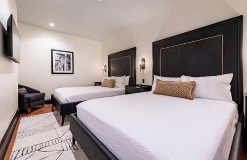 Central Business District Hotel | 4BR Rare Group Space + Private Patio on Canal St | The Mayfair