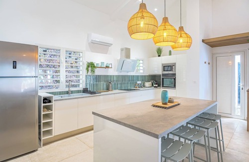 La Riviere Saint-Louis Villa | 5-star villa with pool, summer kitchen and ocean view