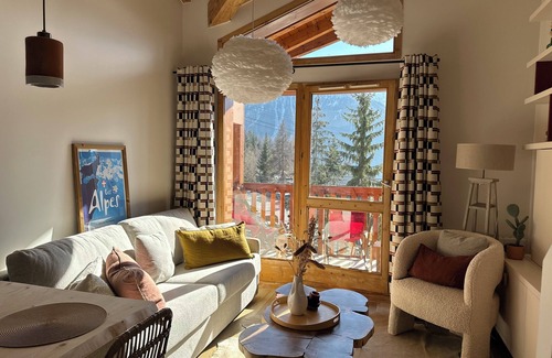 Vallandry Apartment | 50 m² apartment Peisey Valandry - Les Arcs - Paradiski at the foot of the slopes