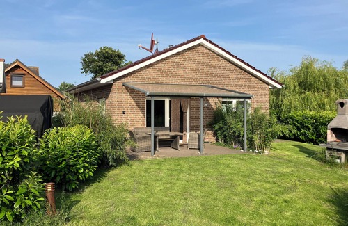 Dorumer Neufeld House | 500m zum Hundestrand, Eingezäunter Garten, Ebenerdig