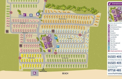 Pevensey Ski Chalet | 53 The Lawns Pevensey Bay Holiday Park Beach