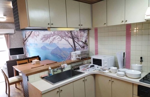 Ota-Kami Machi Apartment | 56 JapaneseWestern style livingdiningkitchenFree cleaning No parking MisonOTA B101 - Maison Ota Building B 101/Takamatsu Kagawa