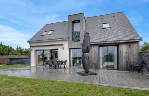 Piriac-sur-Mer Ski Chalet | 650m from the sea, modern house for 8