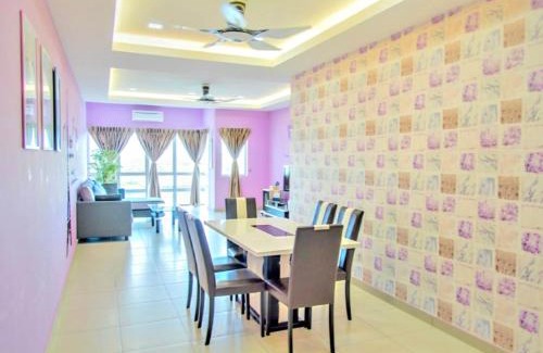 Sekinchan Apartment | 7楼紫钞屋 Comfy Purple House with Beautiful Seaview and Paddy Field View