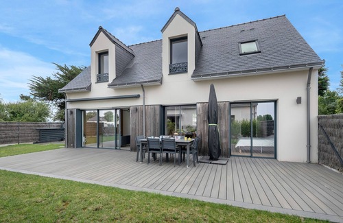 Piriac-sur-Mer Ski Chalet | 700m from the harbour, modern house for 7