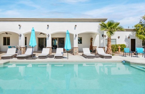 Paradise Valley Village House | 7BR Villa on Golf Course with Castita Pool Tennis and Basketball Court
