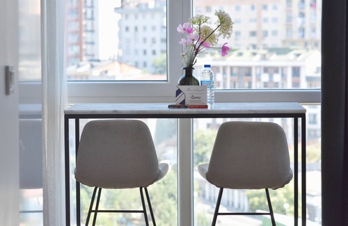 Kagithane Apartment | 7th floor central 1-Bdr Apt Wi-Fi/Pool/Gym