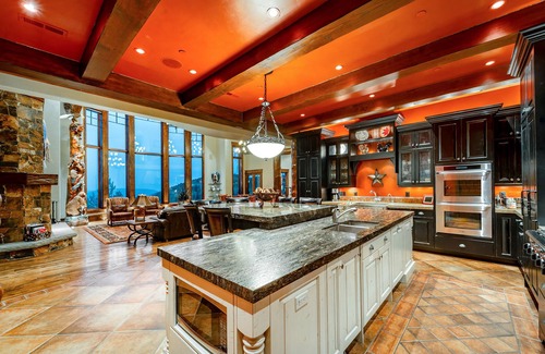 Deer Valley House | 8 Bedroom Deer Valley Masterpiece with endless views. Theater, hot tub, game room, ski-in/out