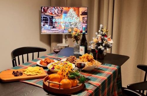 Deungchon-dong Apartment | 9호선 도보5분,1층,퀸침대3,방2,호텔침구,5인추천,아늑함,가양,등촌,염창,공항노선