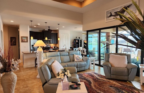 South Gulf Cove House | A 100+ reviews Family friendly home on canal with gulf access and heated pool!