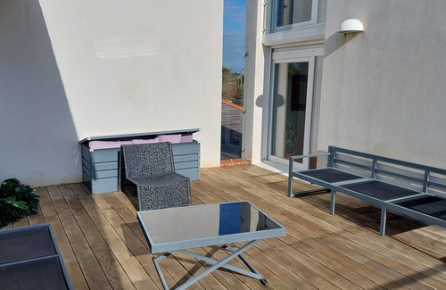 Les Moutiers-en-Retz House | A 200m de la Plage, Jolie Maison D'architecte Avec 4 Chambres sur Jardin Arboré