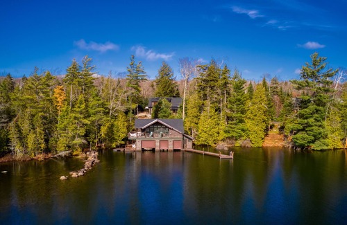 Lake Placid Cabin | A charming four season residence on the shores of Lake Placid.