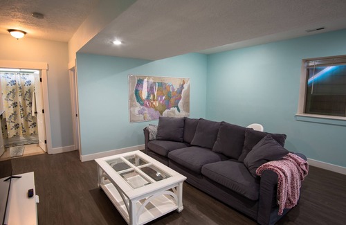 Eagle Mountain Apartment | A cozy pet friendly 2 bedroom basement apartment