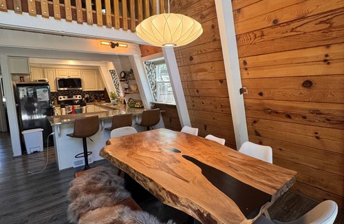 Carnelian Bay Cabin | A-Frame- Fenced Backyard, Pet OK, Walk2Beach, Hot Tub, Near Northstar/Palisades