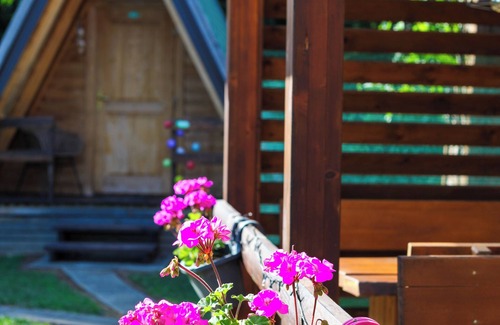 Seliste House | A-Frame Glamping Lana Haus,-with shared bathrooms, Plitvice lakes