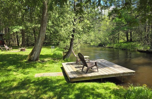 Luzerne Cabin | A Perfect Northern Get-Away On The Scenic Big Creek In Luzerne