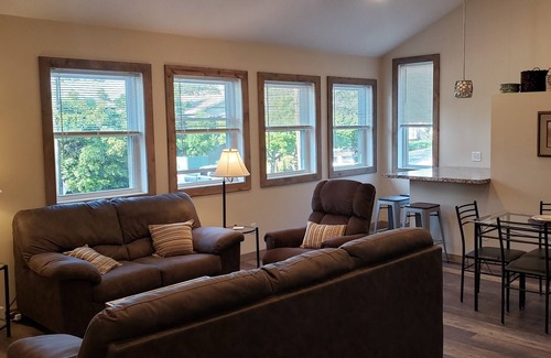 Ludington Apartment | A relaxing gathering to create lasting memories with family and friends!