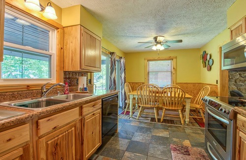 Maggie Valley Cabin | A Relaxing Retreat on Jonathan Creek. A Couples Getaway.
