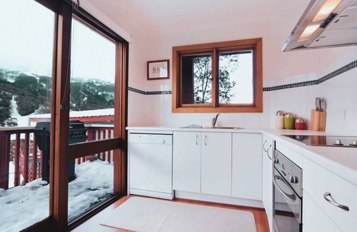 Thredbo Ski Chalet | A stand alone 2 bedroom chalet with a large veranda to take in the mountain views