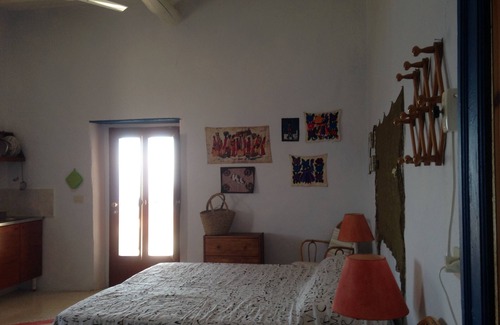 Alicudi Apartment | A terrace on the sea
