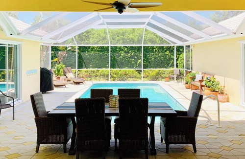 Central Naples House | A true gem in Briarwood we call Seven Palms,a 3 bed, 2 bath private pool home