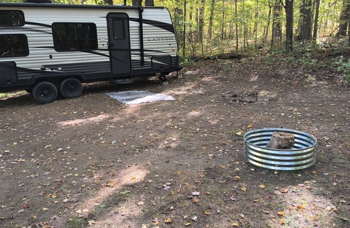 Grayling House | A well-maintained, cozy camper in a secluded location near state land