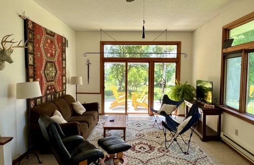 Pepin County House | Absolute PEACE in this country home surrounded by gardens and views!