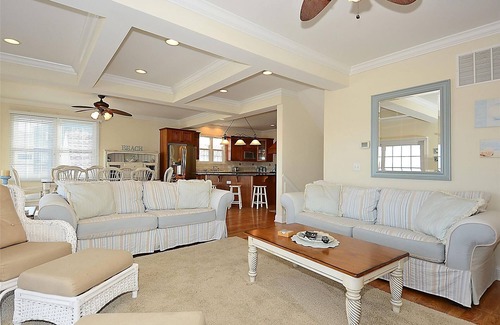 South Bethany House | Activities included up to $300 FREE PER WEEK! FREE DAILY ACTIVITIES! Amazing OCEANFRONT multi-level 5 bedroom, 5 bathroom home! First class accommodations feature open floor plan with fantastic ocean views,