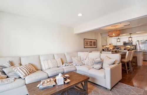 Bethany Beach House | Activities included up to $300 FREE PER WEEK! NEW LISTING 2024! Beautifully decorated vacation townhome in North Bethany approximately 300 feet from the beach and nestled behind the dunes with a private boardwalk taking you out to the surf and sand!