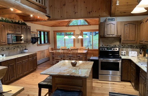 Old Forge House | Adirondack Waterfront Lodge Close to Old Forge with A/C and Heated Garage