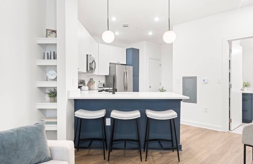 Monroe Ward Apartment | Admirable Comfort 1-Bedroom Apartment - Downtown RVA - Pool, Gym & Parking