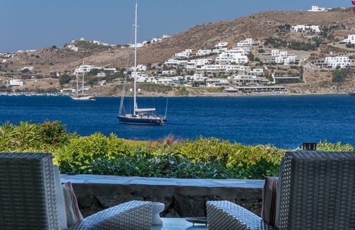 Ornos Villa | AFRODITE VILLA ON THE SEA (Private pool & beach)