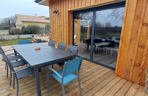 Le Verdon-sur-Mer Villa | Agréable Villa Neuve Orientée Vers la Nature et le Couché de Soleil!