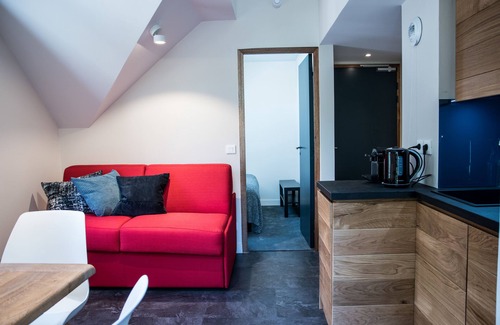 Chamonix City Centre Apartment | Aiguille Verte & spa