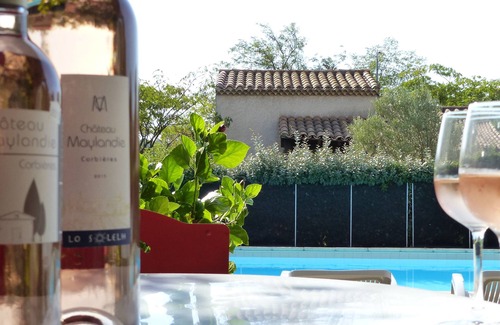 Ferrals-les-Corbieres House | Air-conditioned house "Gîte de France 4 épis" - Pool on Wine Estate