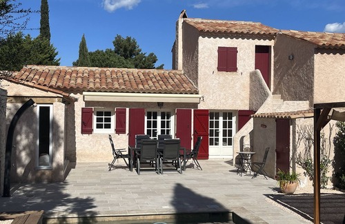Plan-de-la-Tour House | Air-conditioned quiet vacation home with private pool 2 mn. from the village