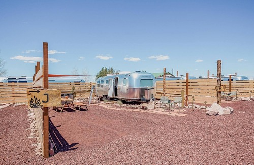 Valle House | Airstream w/ Private Hot Tub (Unit J) - 4 Person Airstream with Private Hot Tub