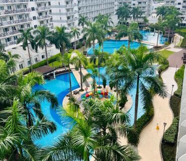 Barangay 76 Apartment | Aiza's Place with Two Beds in Shell Residences PASAY near MOA and NAIA