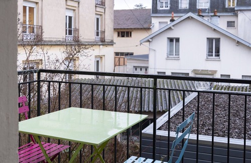 Vittel Apartment | Alain Delon: Charming one-bedroom apartment in city center (with parking and terrace)