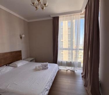 Ulytau District Apartment | Almaty 3 room apartments Comfort City 3-хкомнатная квартира ЖК Комфорт Сити