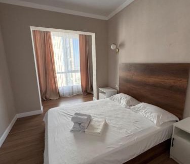 Ulytau District Apartment | Almaty 3 room apartments Comfort City 3-хкомнатная квартира ЖК Комфорт Сити
