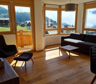 Riederalp Apartment | Alpen-Park 2. Stock Ost