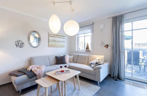 Zingst Apartment | Am Horizont No 3 für 2-4 Pers, 2 Schlafz, Garten, Strandkorb, Grill, Parkplatz, am Haus