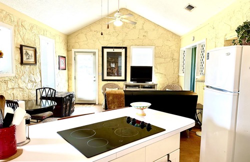 Bandera Apartment | Amah's Cabin ~ Silver Spur Dancehall Ruins ~